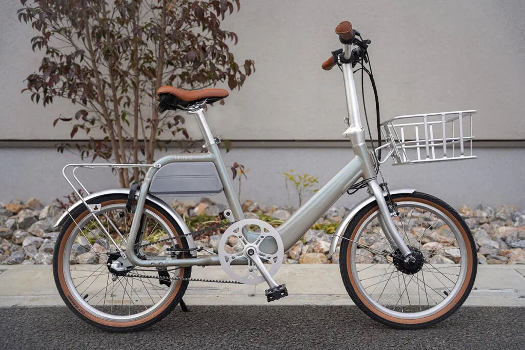 電動アシスト自転車 おしゃれ wimo COOZY Light オプション取り付け リアキャリアやフロントバスケットなど、便利なオプションも充実
